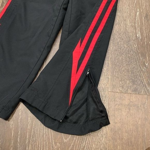 Champion red black track pant- size small 8 - Picture 3 of 5